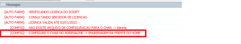 Necessário configurar o char no adrenaline.png